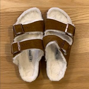 Furry Birkenstocks